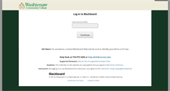 Desktop Screenshot of blackboard.wccnet.edu